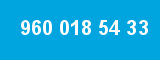 960 018 54 33